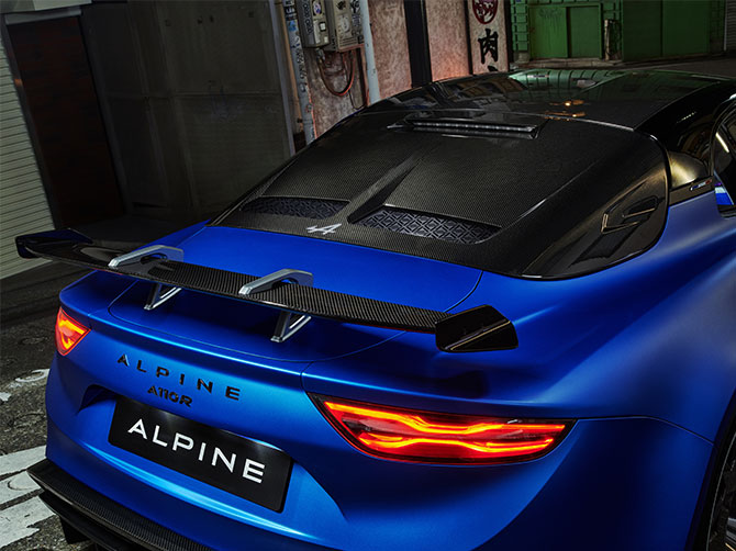 Aileron arrière Alpine A110 R
